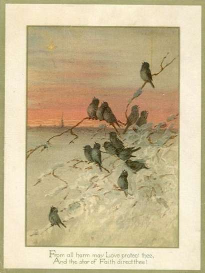 Prang greeting card