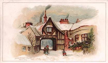 Arbuckle - Gate of St. John's Hospital, Canterbury