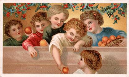 Arbuckle - children with fruit