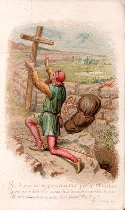 Arbuckle - Pilgrims Progress, Christian and the cross