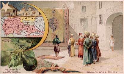 Turkey map - Merchants Buying Carpets