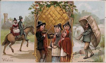 Wales - shopping, carolling, fishing