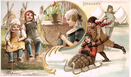 Holland - fishing, skating, bowling