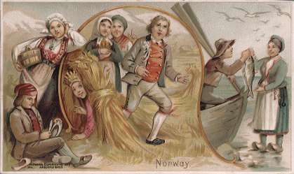 Norway - wooden shoe making, country wedding, fishing