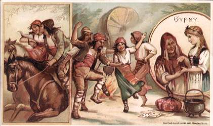 Gypsy - courtship, dancing, fortune telling