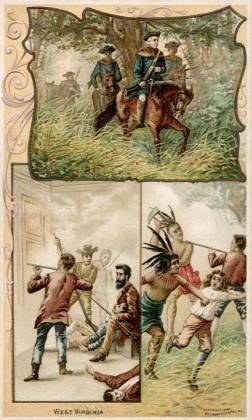 West Virginia - George Washington; Indian Raid; John Brown, Harper's Ferry