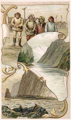 Alaska - Indian Village; Granville Channel; Sea Lions