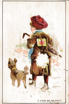 Trade card - Imprimerie de l'AVENIR