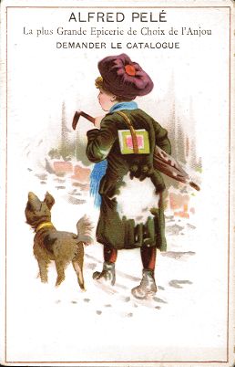 Alfred Pel� - trade card
