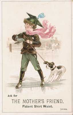 Trade card - The Mother's Friend