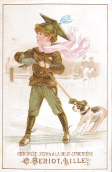 Trade card - C. Beriot