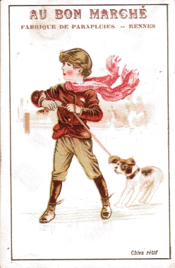 Trade card - Au Bon Marche