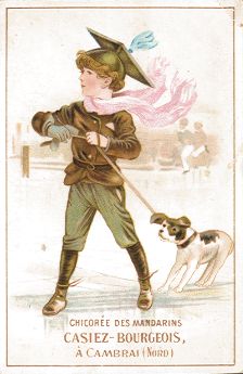 Chicoree des Mandarins, Casiez-Bourgeois - trade card