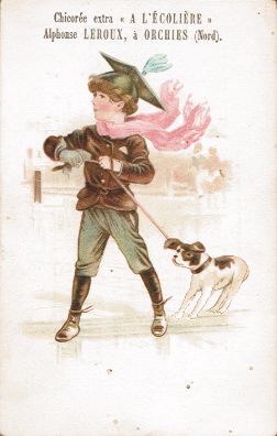 Alphonse Leroux - trade card