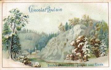 Chocolat Poulain - trade card