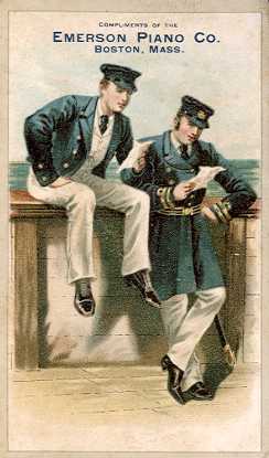 Emerson Piano Co. - trade card