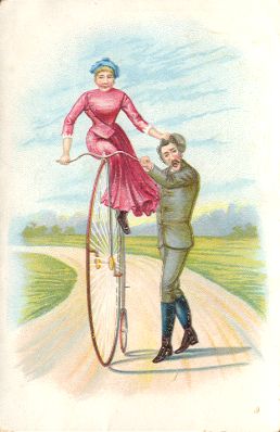 High-Wheel Bike - Royal Gardenia, Paris