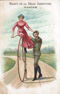 High-Wheel Bike - Maison del la Belle Jardiniere