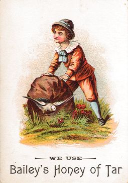 Bailey's Honey of Tar - trade card