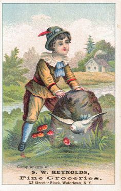 S. W. Reynolds - trade card