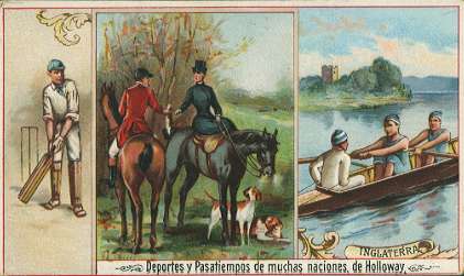 Inglaterra - Deportes y Pasatiempos de muchas naciones, de Holloway