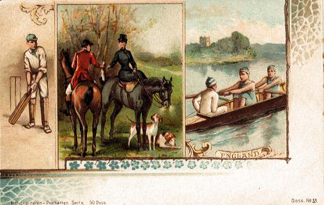 NATIONALIT�TEN POSTKARTEN - England