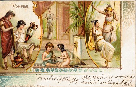 NATIONALIT�TEN POSTKARTEN - Pompeji