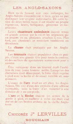 Les Anglo-Saxons - Chicor�e Lervilles