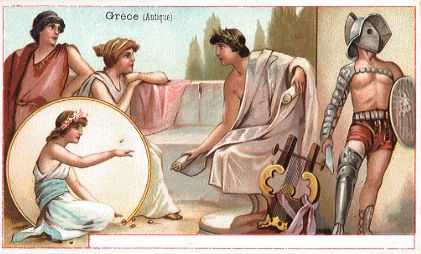 CHICOR�E A LA BERG�RE - Gr�ce (Antique)