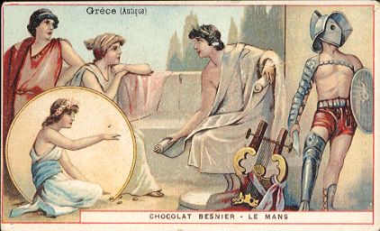 CHOCOLAT BESNIER - Gr�ce (Antique)