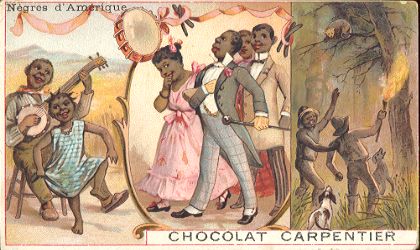 CHOCOLAT CARPENTIER - N�gres d'Am�rique