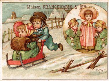 Maison Franchomme - trade card