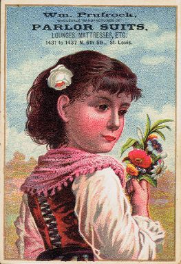 Wm. Prufrock, St. Louis - trade card